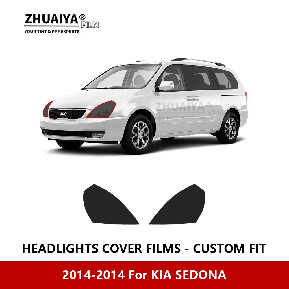 

Защитная пленка для передних фар KIA SEDONA 2014-2014 с защитой от царапин