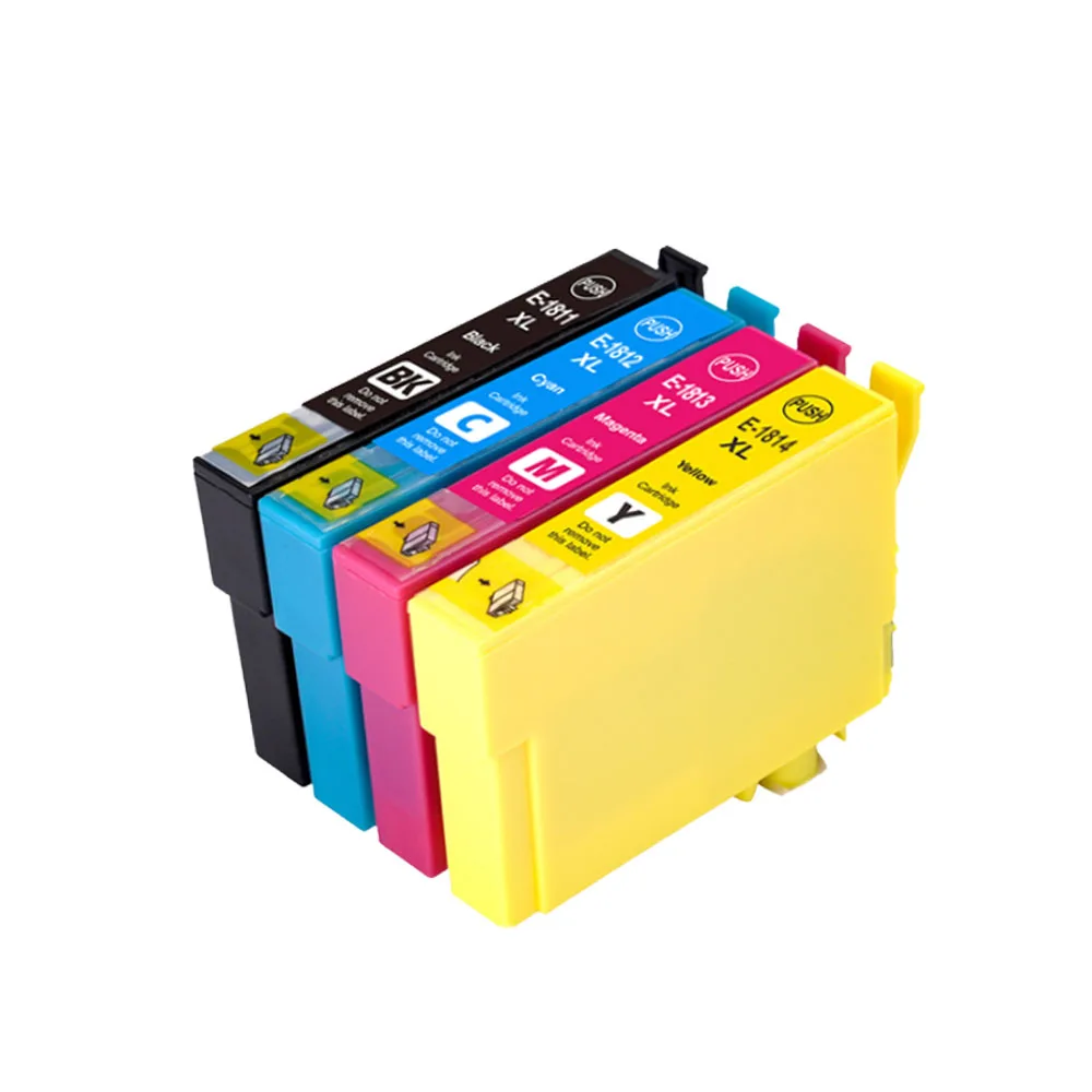 Cartucho de Tinta Compatível para Impressora Epson 18xl T1811-t1814 Xp205 Xp305 Xp322 Xp315 Xp212 Xp402 Xp30 Xp225 Xp325 Xp422 - Imagem 2