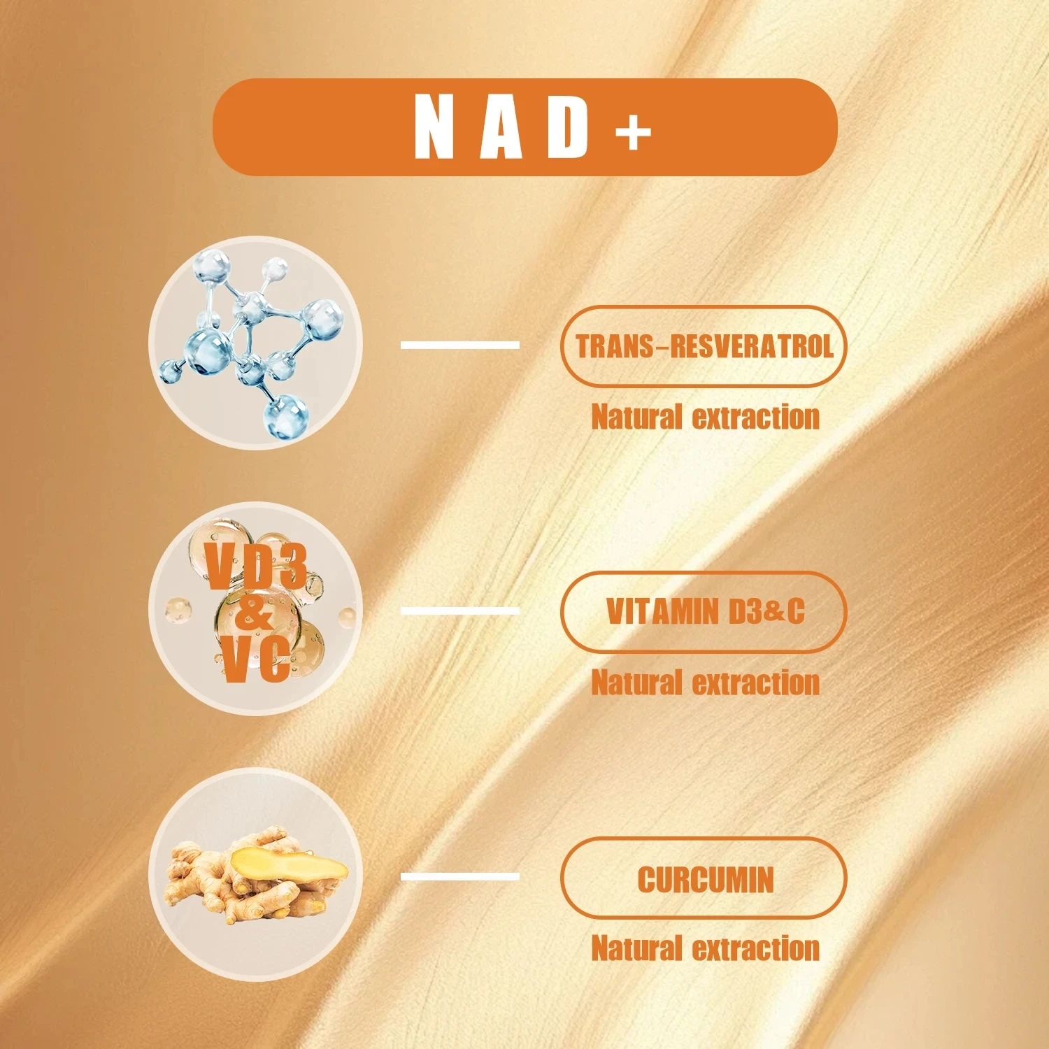 Nmn Supplement Substitute Liposome Nicotinamide Nucleoside Resveratrol And Quercetin High-purity Nad