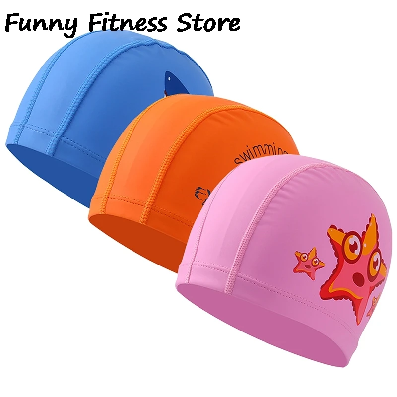 Gorros de natación Gorro de piscina impermeable Protección auditiva Gorro  de buceo de silicona para niña FLhrweasw Nuevo