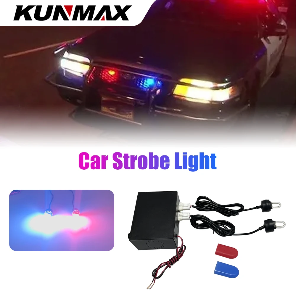 

2 in 1 xenon strobe light car flashlight xenon warning light high quality flash Light-704-2