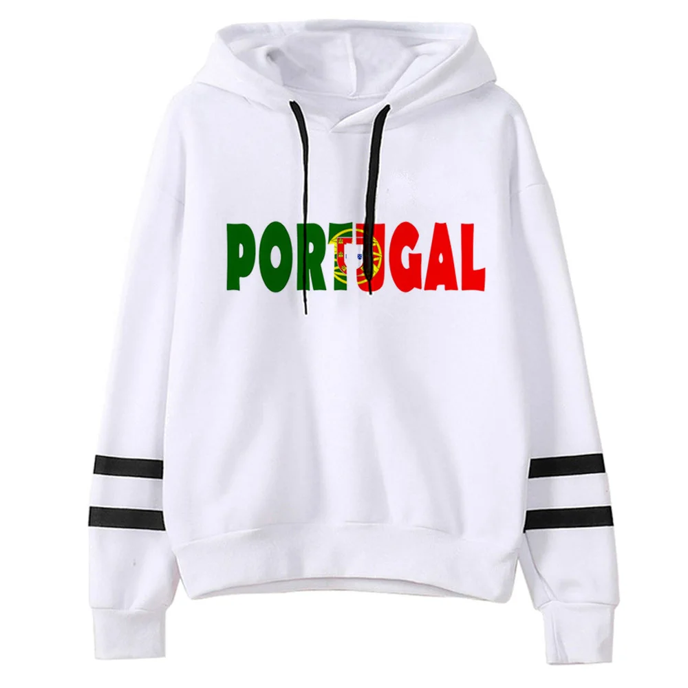 Portugal hoodies women long sleeve top japanese streetwear sweat