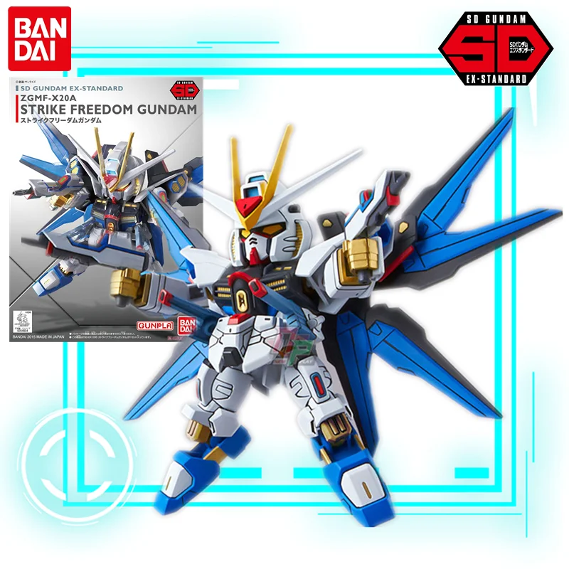 

Набор моделей Bandai Gundam аниме фигурки SD BB ZGMF-X20A Страйк Фридом Gundam коллекция Gunpla экшн-Фигурки игрушки для детей