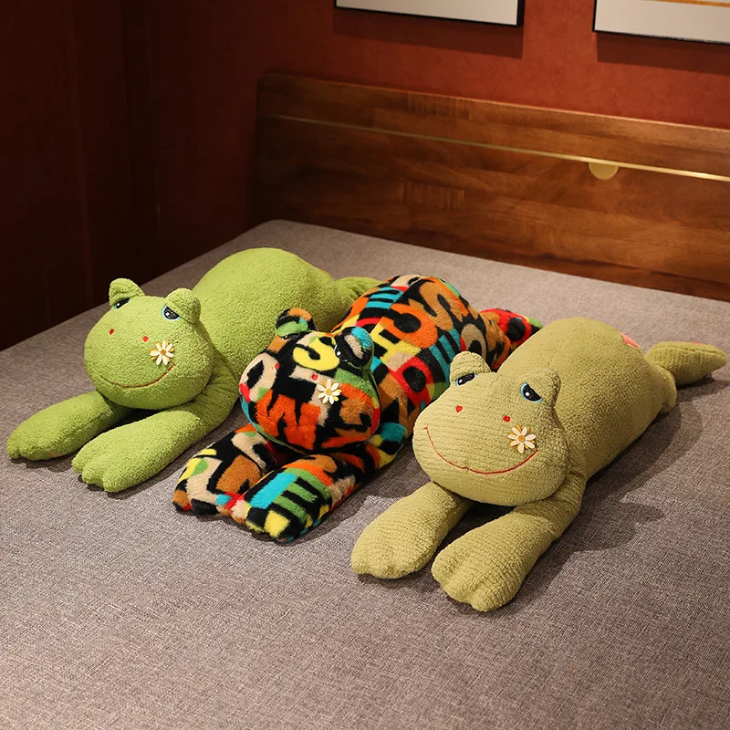 60/80/100cm Giant Frog Plush Pillow Toy Cartoon Stuffed Animals Frogs  Plushies Cushion Anime Soft Kids Toys Gifts Home Decor - AliExpress