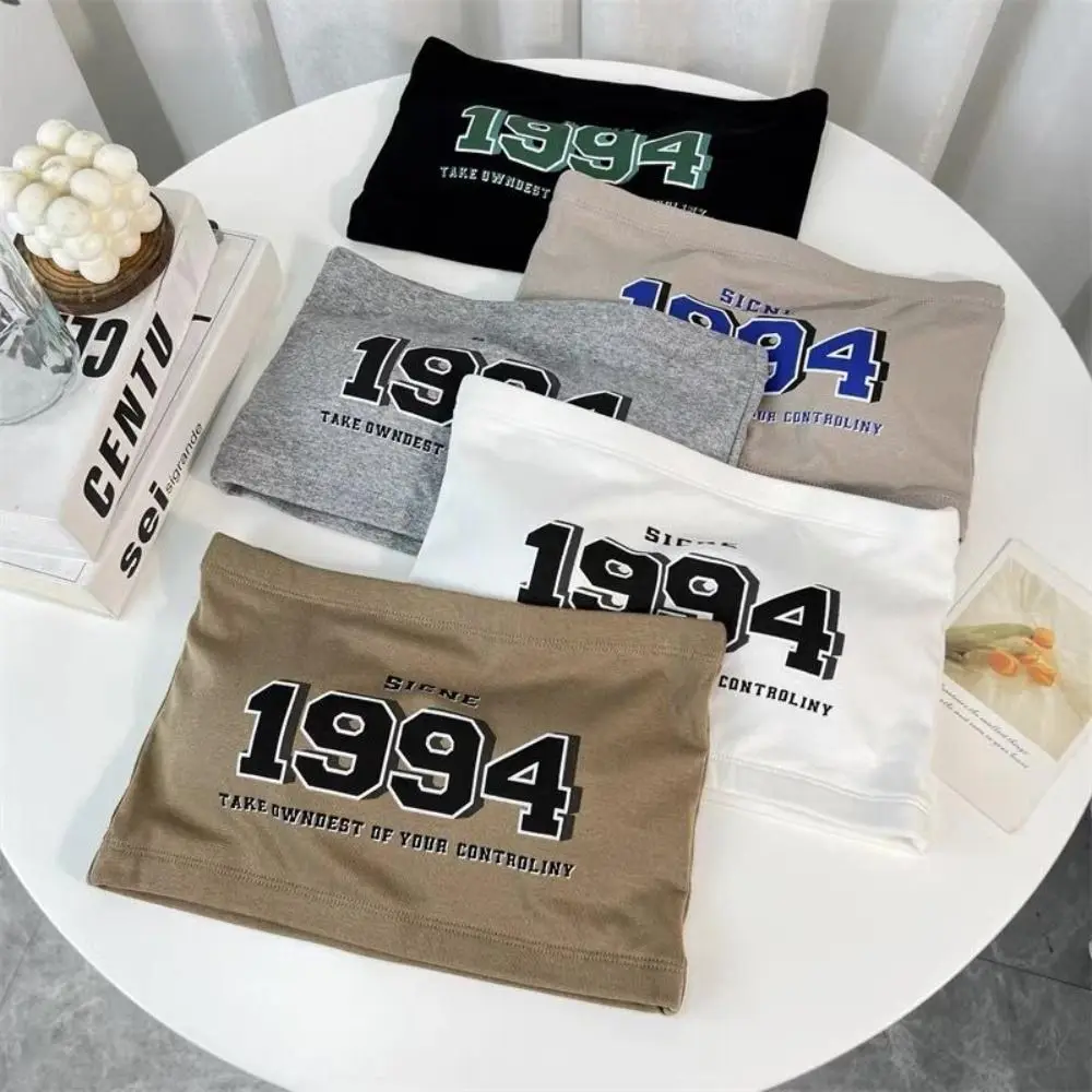 

С 1994, Модный женский Топ без бретелек с нескользящей надписью