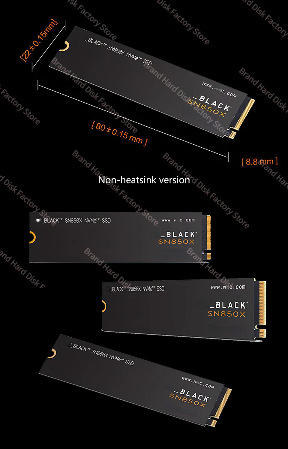 PS5 ÷̼̽ 5 Ʈ ӿ ǻ Mac 귣 SSD, ִ 7300 MB/s 2280 SSD, 4TB _ BLACK SN850X, M.2 NVMe PCIe 4.0
