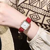 Women Watches Fashion Square Arabic Dial Quartz Watch Casual Leather Strap Ladies Wristwatches Clock Gift Reloj Mujer 6