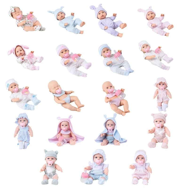 12in Baby Dolls Reborns Nurturing Realistic Handmade Full Body Silicone Reborns Popular Parenting Game Gift Dropship