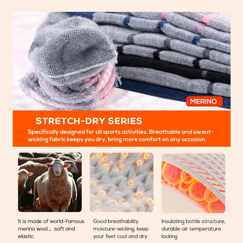 Рисунок 5 - Теплые лыжные носки из мериносовой