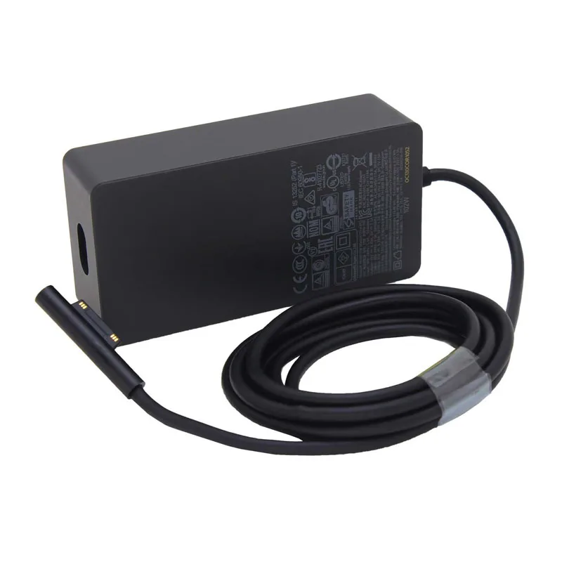 15V 6.33A 102W charger for Microsoft Surface Book 2 Laptop  with DC 5V 1.5A USB Charger 3