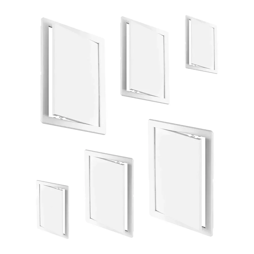 Switch Panel ABS Door Hinged Access Hatch Inspection Port Wall Push-Type Inspection Port Household Hardware for access panel