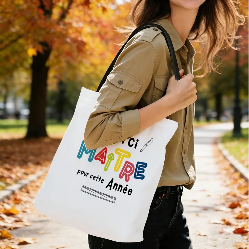 Versatile Foldable Tote Bag with Stylish Print