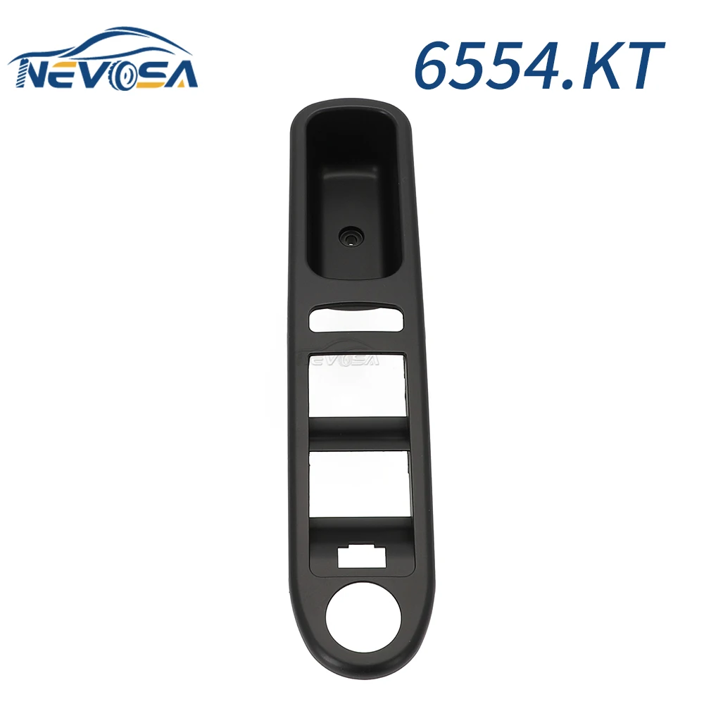 Nevosa 6554.KT Panel Front Left Side Electric Master Car Power Window  Switch Console Button For 2007-2010 Peugeot 307 6554KT