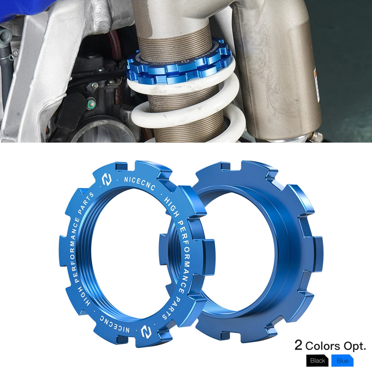 Motorcycle Rear Shock Spring Absorber Fixator Guide Set for Yamaha