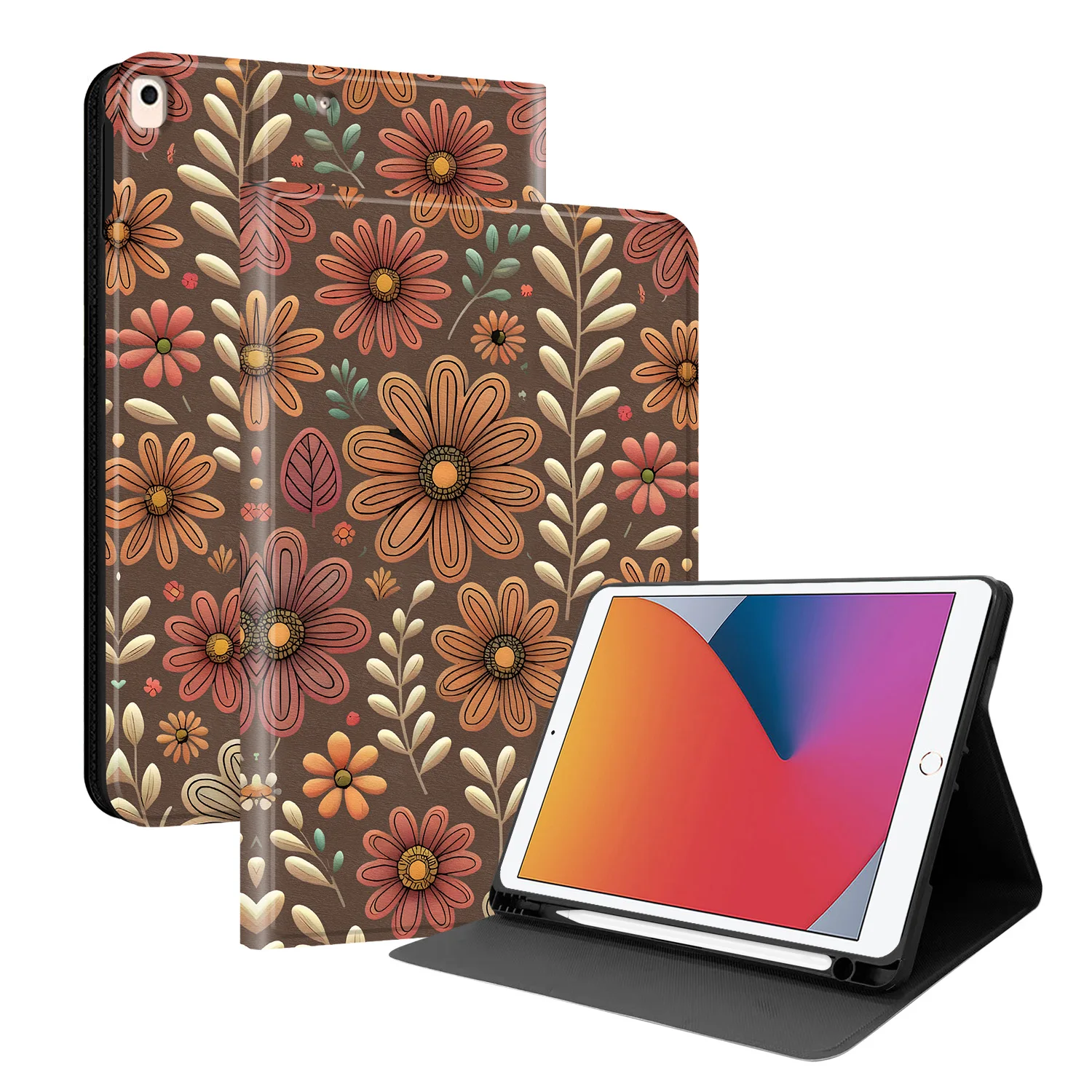 Stylish Tablet Cover with Pen Holder and Stand Feature