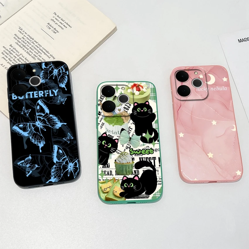 Beautiful Butterfly & Cloud Design Soft Silicone Durable Phone Case Cover