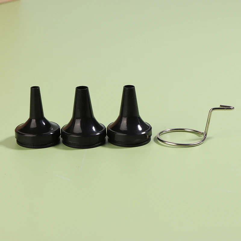 Medical Reusable Adult Child Non Disposable Speculum Earmuff Otoscope Accessory Ear Tip Funnel Nozzle Specula Cone Replacement 5