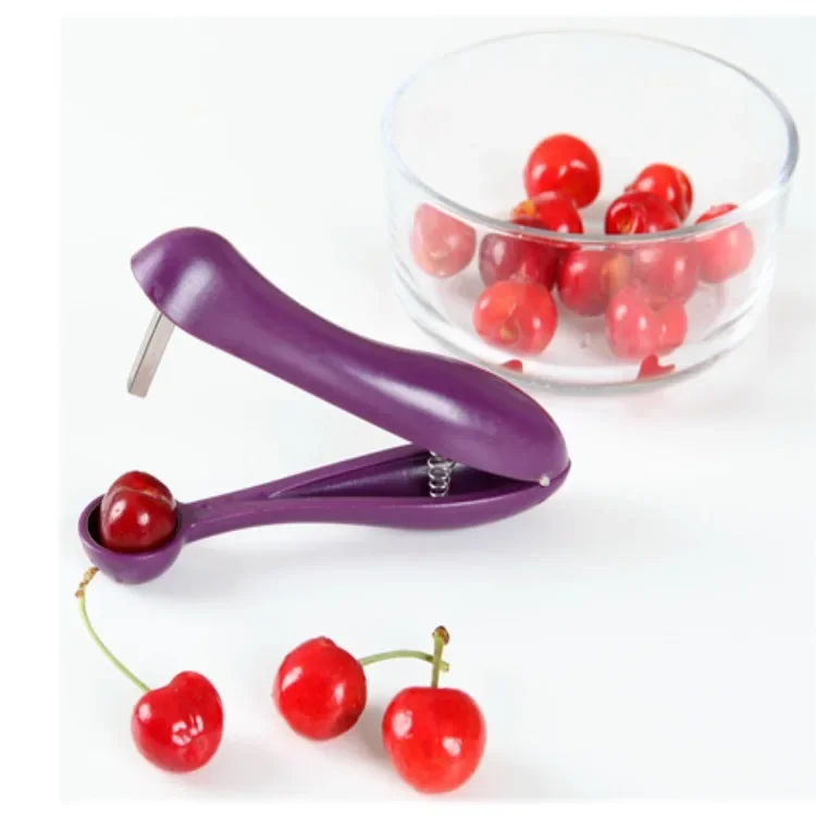 Description Picture 2 of itemNew Cherry Fruit Kitchen Pitter Remover Olive Corer Seed Remove Pit Tool Gadge Vegetable Salad Tools for Cooking Accessories