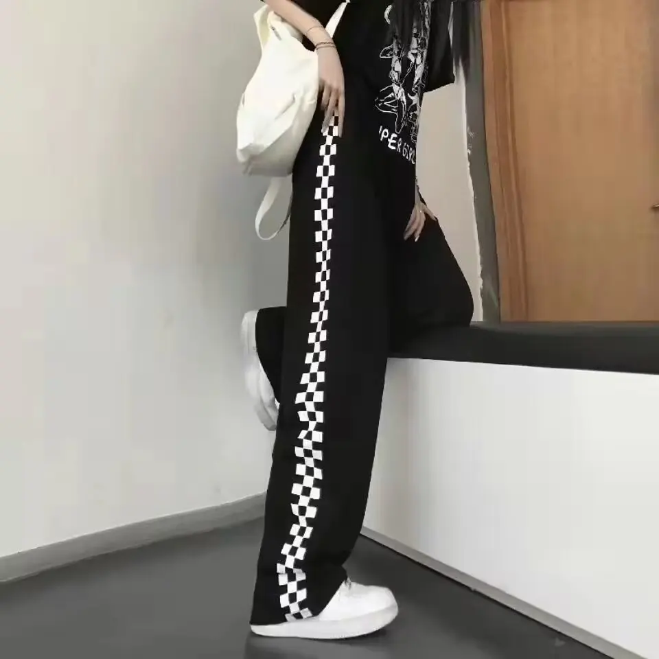 

Штаны workwearIce мужские шелковые, модные брендовые брюки с широкими штанинами в стиле ретро, быстросохнущие спортивные штаны с тремя штанинами