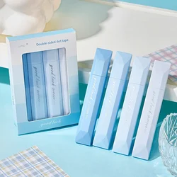 Waterproof Double - Sided Adhesive Tape | Durable PP Material | Ideal for Crafts and Gifts - Set of 4 (4PCS Blue)