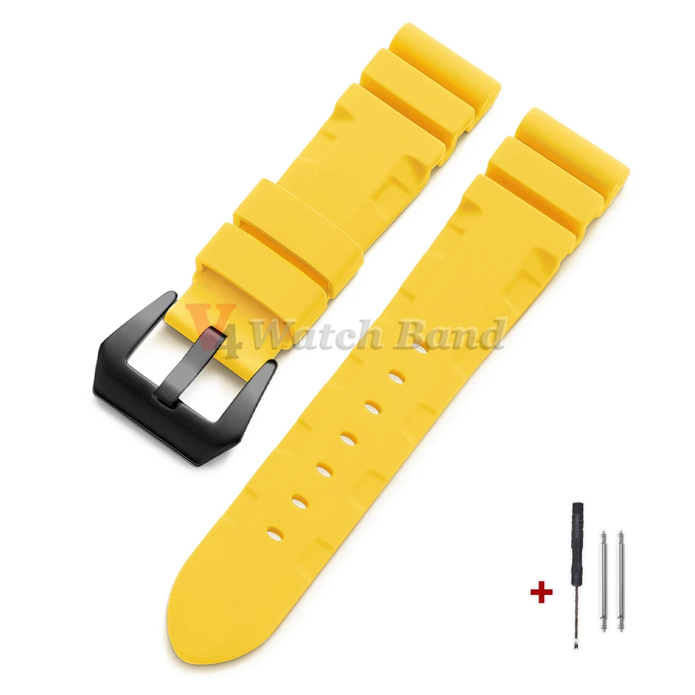 Premium Silicone Rubber Watch Strap - Soft Sport Bands