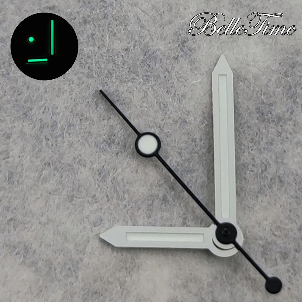 Black C3 Green Luminous Watch Hands - Premium Timepiece Accessories