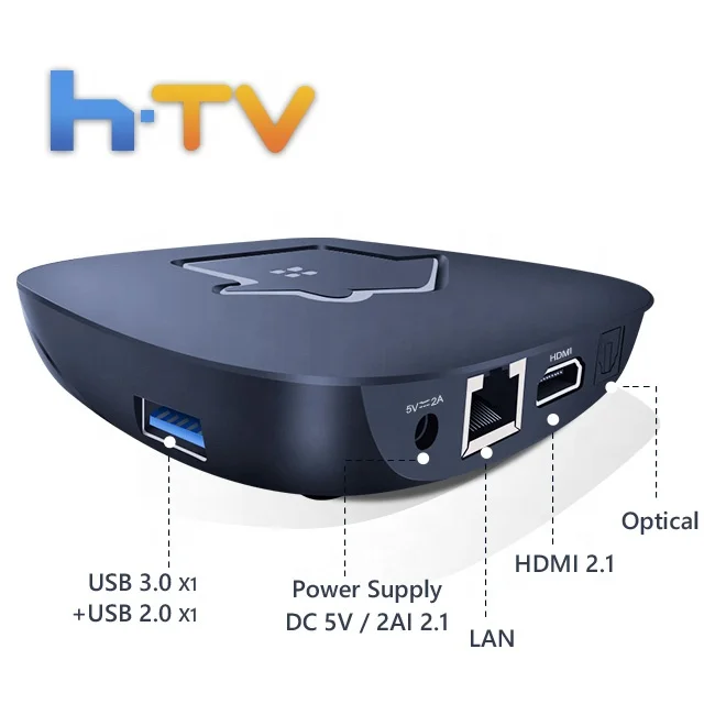 7SEVEN 4K Android TV Box With Android 10 / Android Box 4GB 32GB
