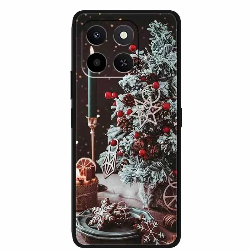 Festive Soft TPU Silicone Christmas Phone Case – Lovely Design