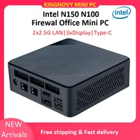 Topton Intel N150 Firewall Mini PC M5 N100 2xi226-V 2.5G LAN DDR4 3200MHz PCIE3.0x4 SSD NUC Windows 11 Mini Office Computer WiFi 1
