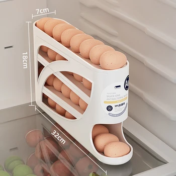 4-Tier Rolling Egg Holder 8