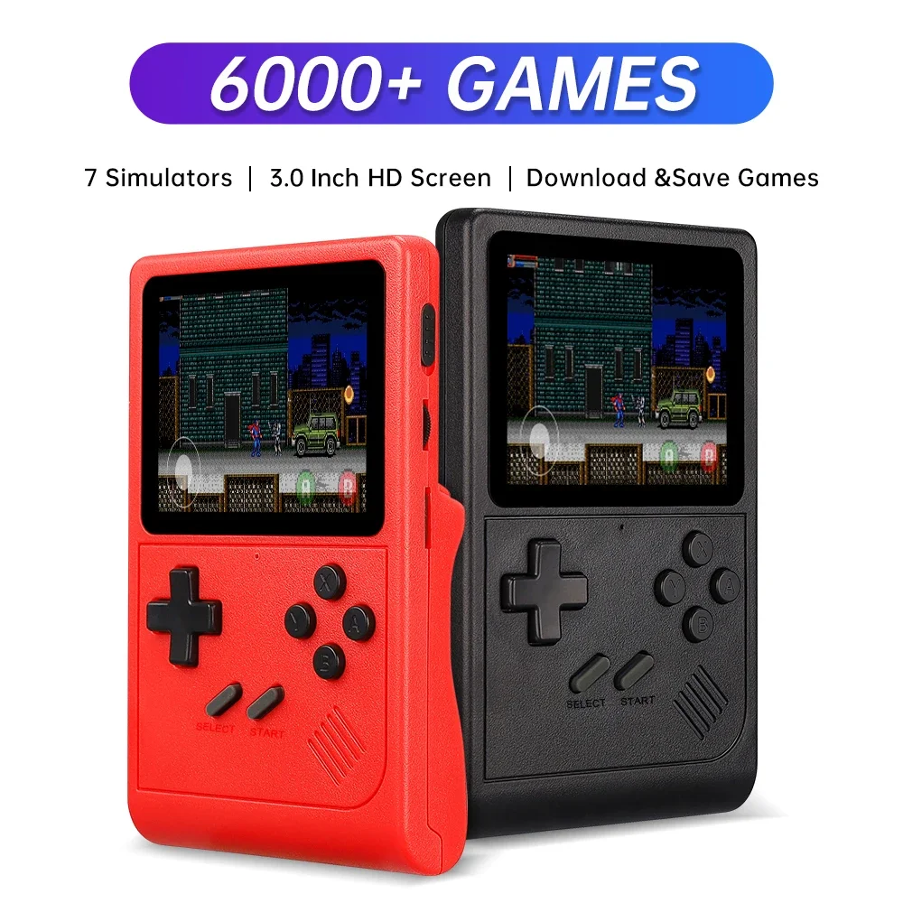 GB300 Handheld Game Console 3.0 Inch Screen For SF/SFC/GB/GBA
