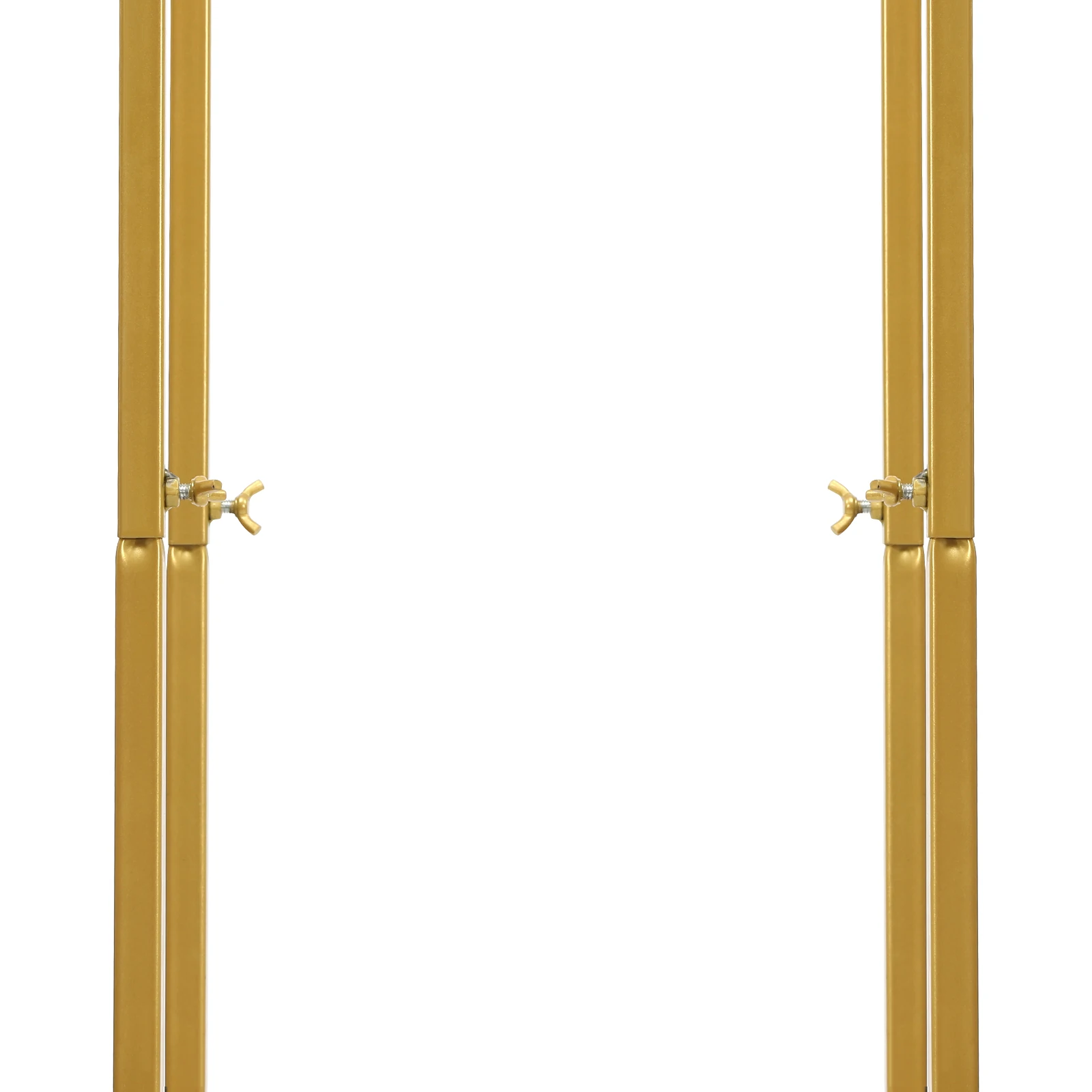 Wedding Arch Stand Square Base Gold Metal Frame Strong Carbon Steel DIY Decorations