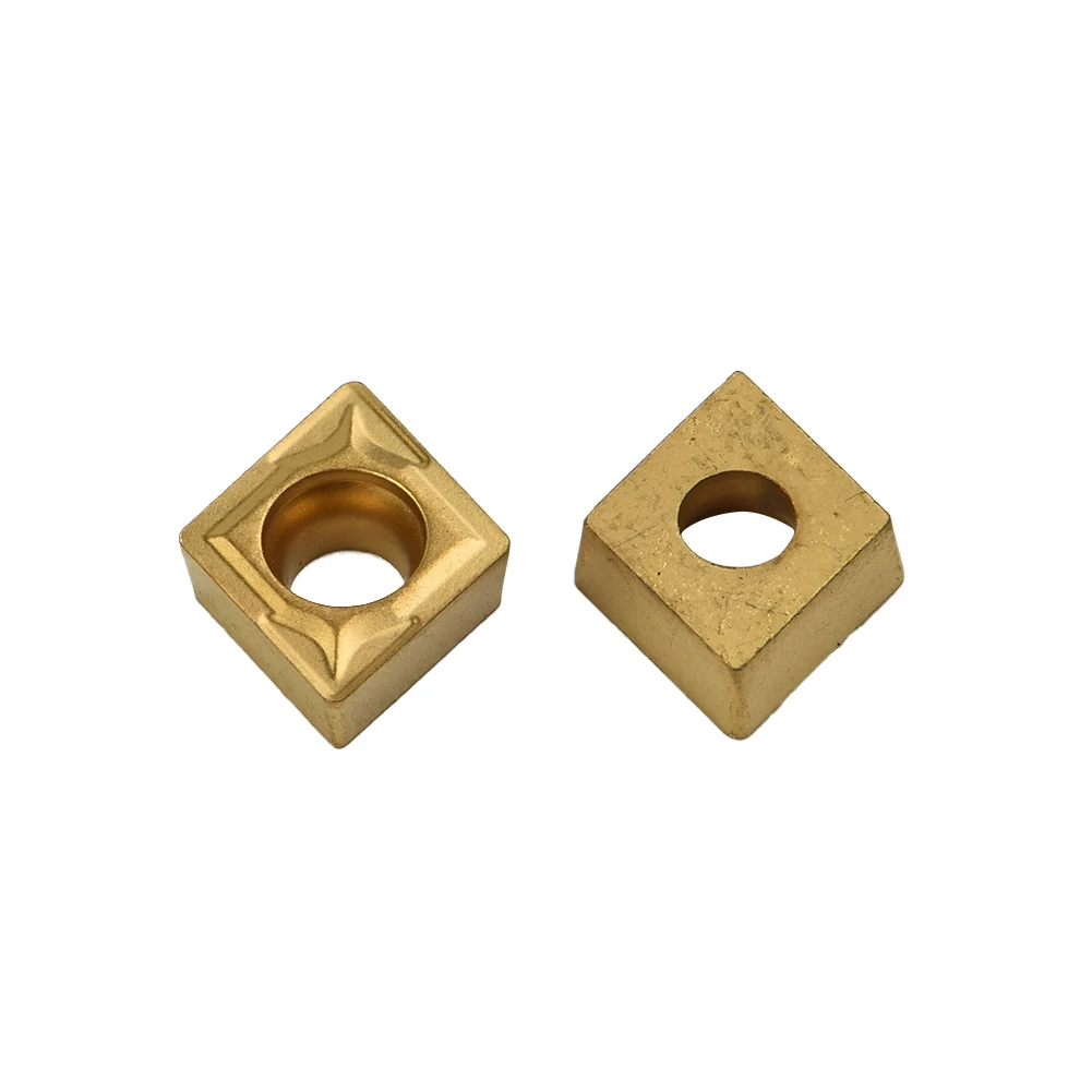 

Toolholding Carbide Inserts CNC Equipment For Turning Tool Gold Lathe Metalworking CCMT060204-HM YBC251 Portable