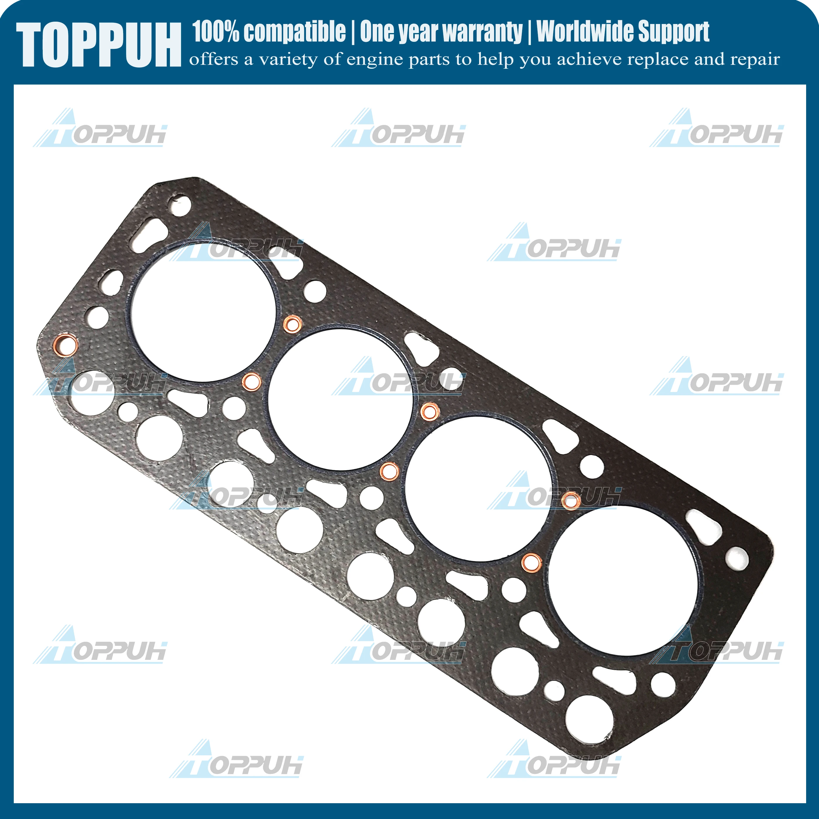 

New Cylinder Head Gasket (Graphite) For Mitsubishi K4E Diesel Engine MT2501, MT21, MT22, MT23, MT24