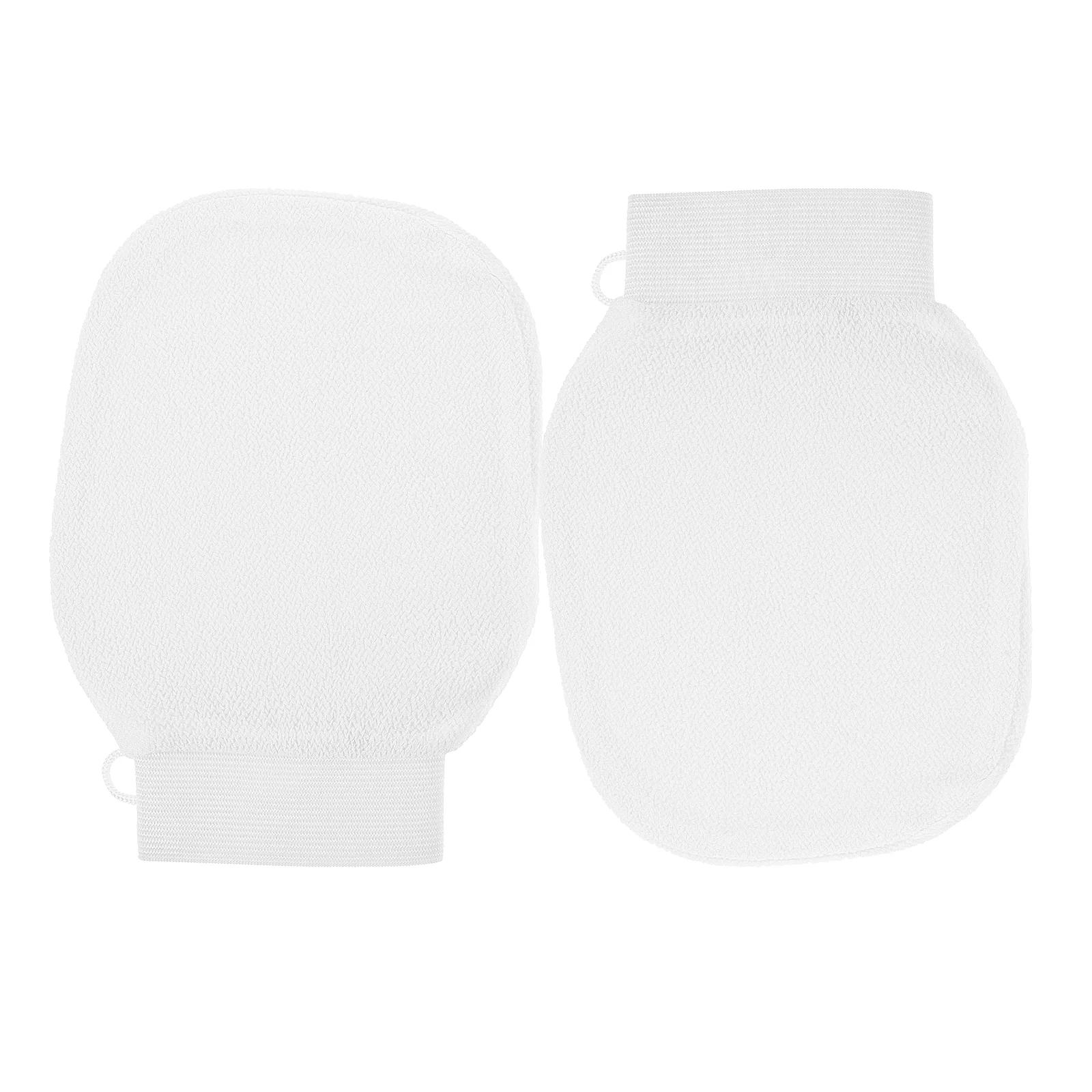 

2Pcs Exfoliating Mitt Body Scrubber Exfoliating Glove for Deep Dead Skin Cleaning