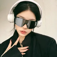 New Y2K Style Cycling Sunglasses Windproof Glasses for Men Women Retro-Reflective Sheeting Lens Road Riding Sport Glasses 5