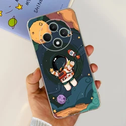 Stylish Painted Soft Silicone Phone Case for Oppo Reno12 FS (726)