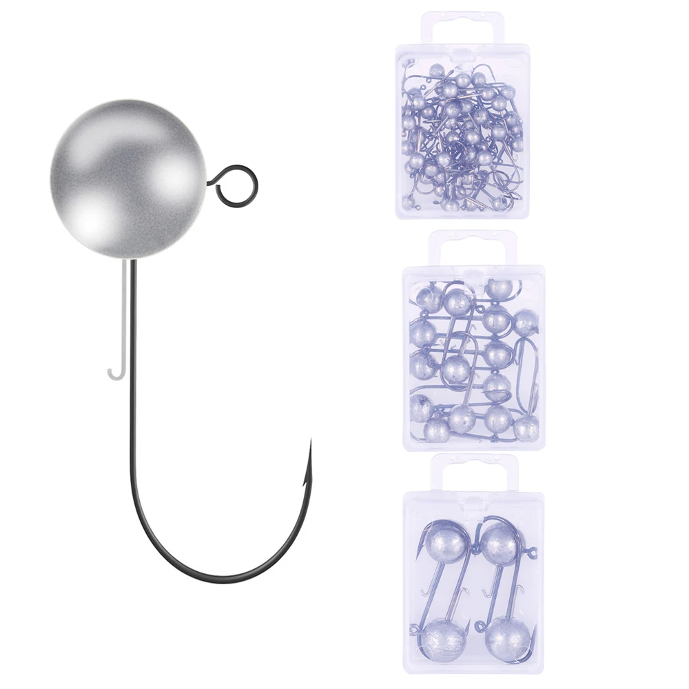 Weedless Jig Head Worm Fishing Hook 20g 13.5g 10g 7g 4.8g 3.5g 1.5g 2g