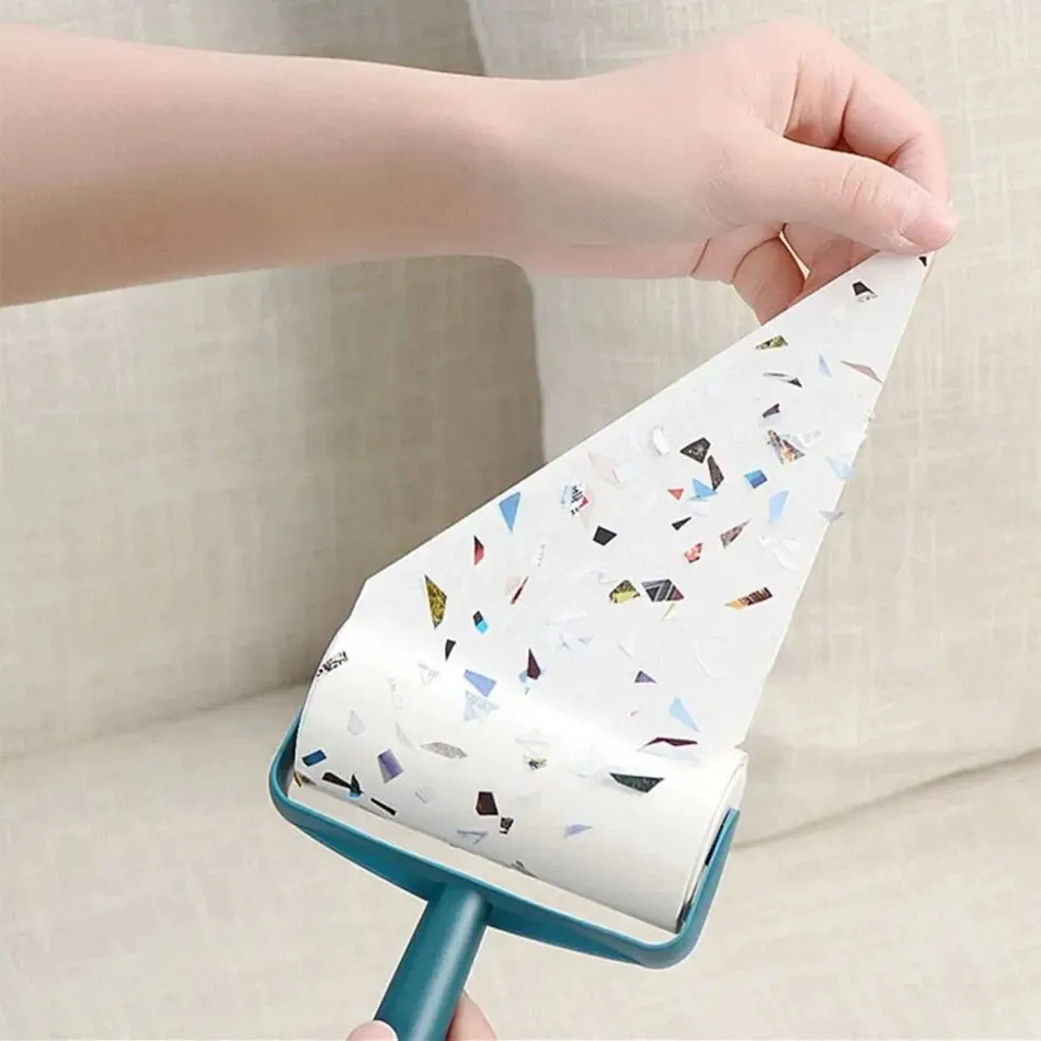 Tearable Roll Paper Sticky Roller Brush Pet Hair Remover