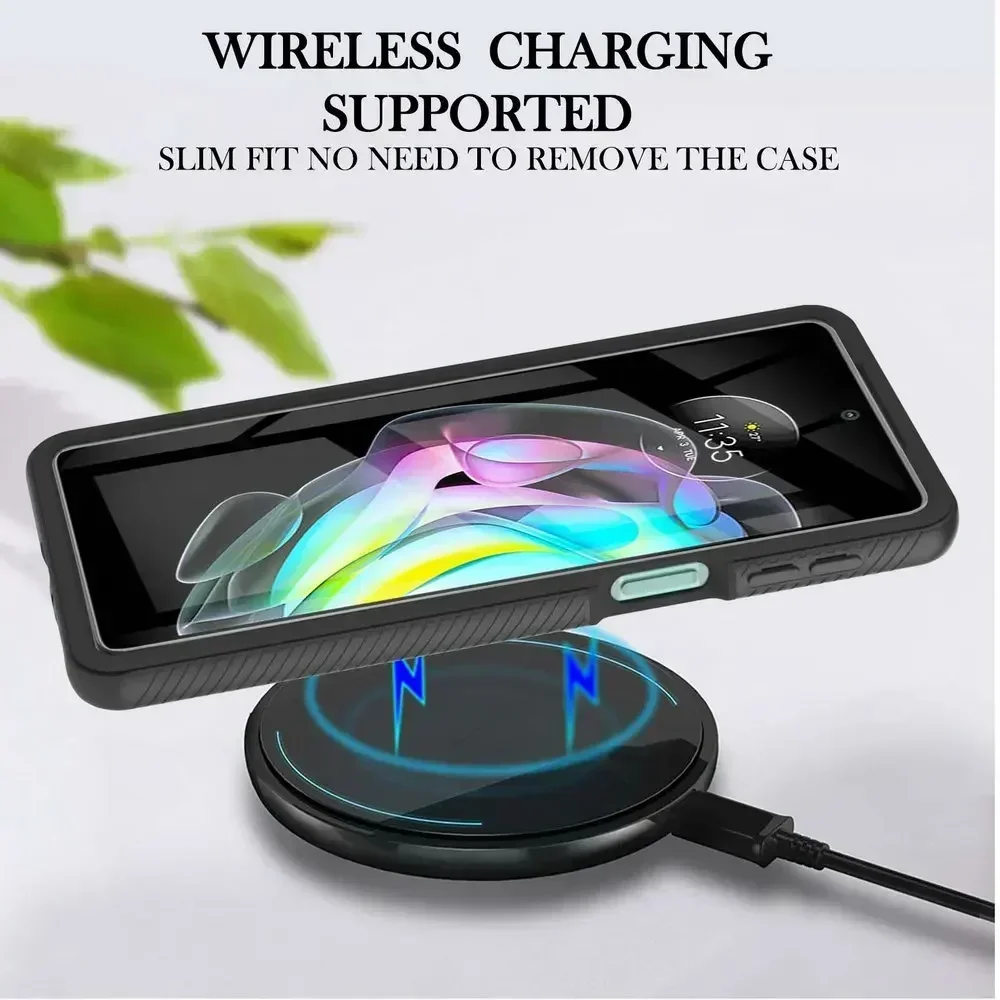 Crystal Clear 360° Protection Case with Front PET Film