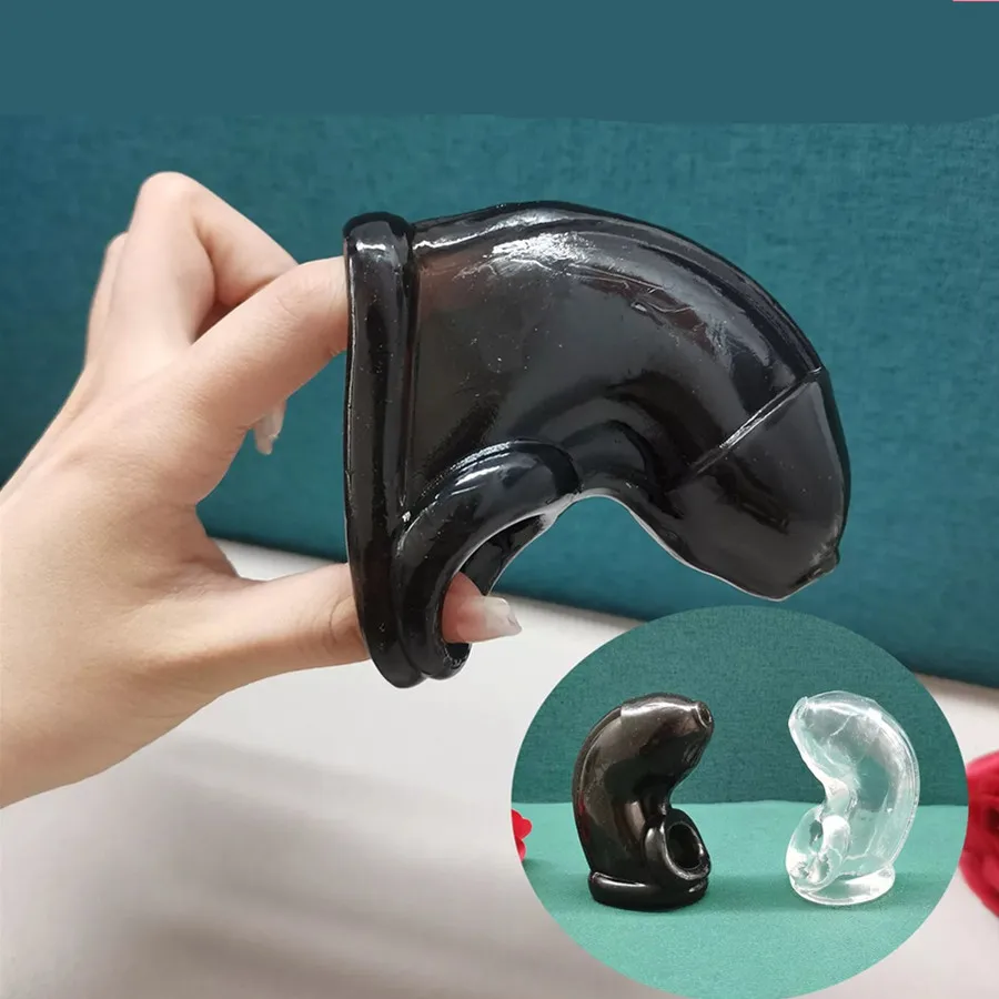 Soft Male Chastity cage Cock Sling 2 Ball Sling Stretcher Ball Stretcher Male Chastity Cage Delay Ejaculation Sex Toys for men