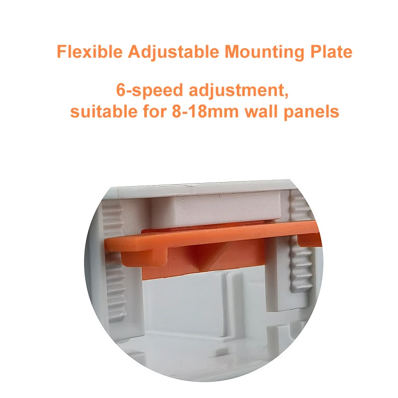 2 Gang Dry Lining Box For Gypsum Board Plasterboard Drywall 35mm Depth 172*86mm Wall Switch Box Wall Socket Cassette switch box,wall socket box