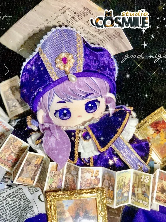 

Cosmile No attribute Tales Of Food Oni Ghost Shiwuyu Purple Stuffed Plushie 20cm Plush Toy Doll Body Game Sa