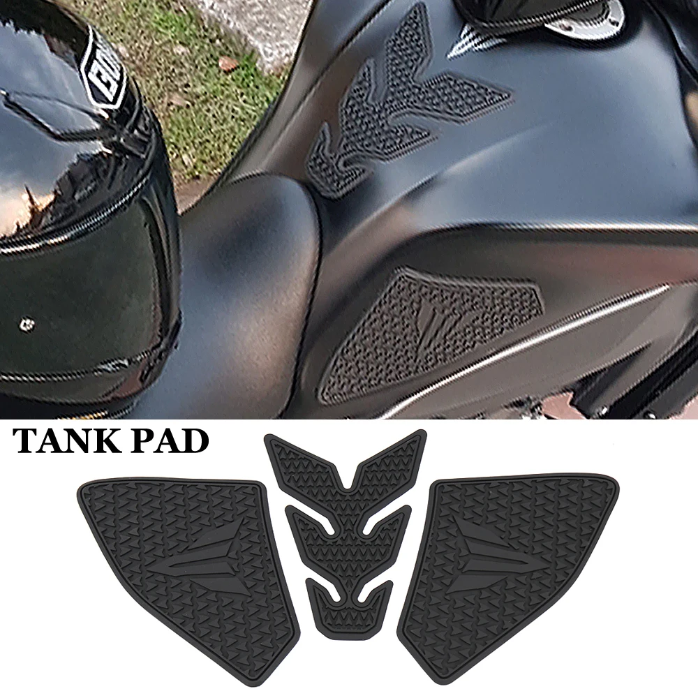 

New Motorcycle High Quality Rubber Tank Pad Protector Sticker Waterproof Sticker Tank Pad Kit For Yamaha MT-09 MT09 MT 09 2021