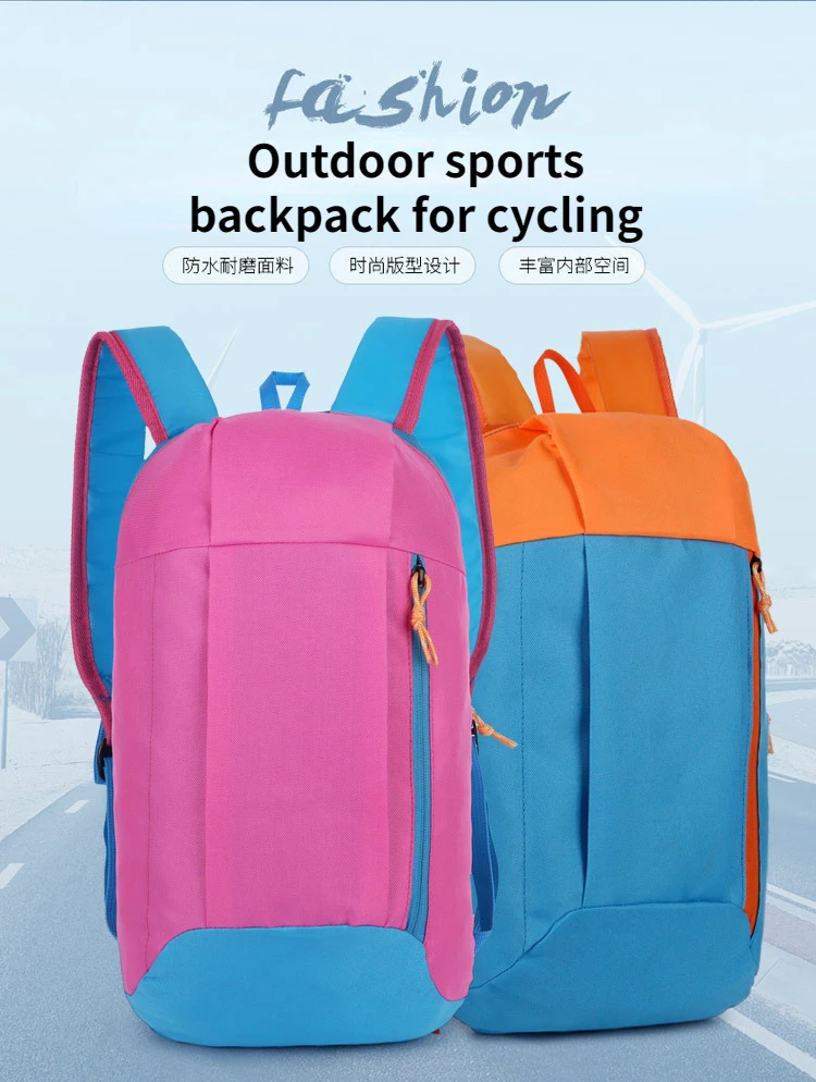 

Waterproof Sport Backpack Small Gym Bag Women Pink Outdoor Luggage for Fitness Travel Duffel Bags Men Kids Children Sac De Nylon