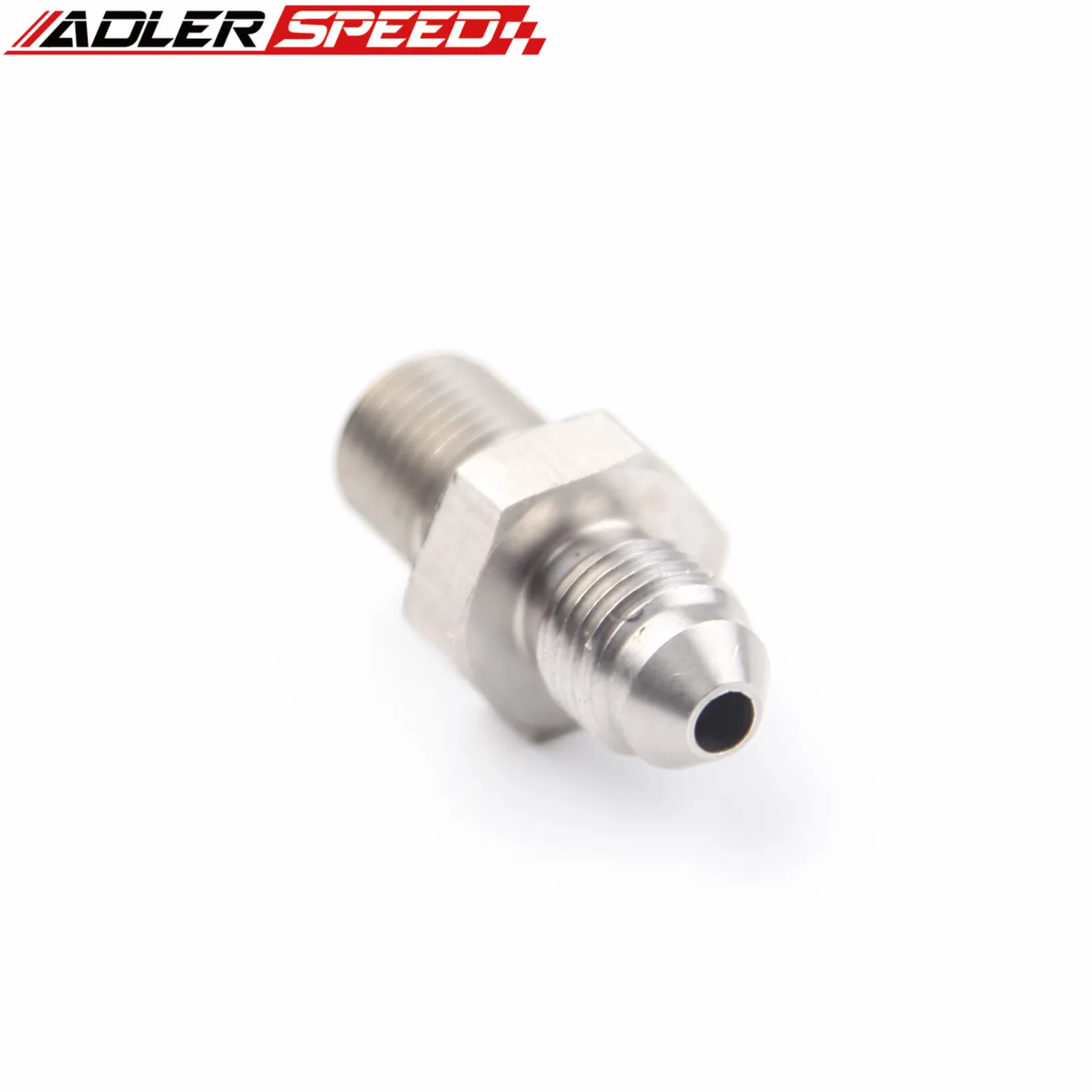 3AN AN-3 AN3 /-4AN AN4 수컷에서 M12X1.0 M10X1.0 메트릭 스테인리스 스틸 브레이크 피팅 어댑터