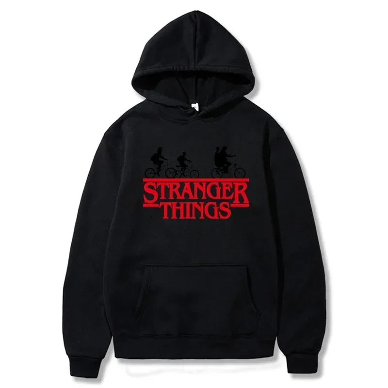 Autumn Strange Tales Hoody Fun Stranger Print Men Hoodies Sweatshirts Hip Hop Streetwear Plus Fleece Pullover Casual Sportswear 6