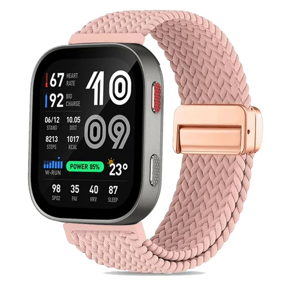Magnetic Woven Nylon Strap, 20mm/22mm - Universal Smartwatch Band