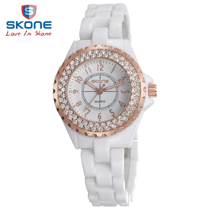 2023 Year women Business Watch Quartz ceramic Watch For female Luxury Sports Waterproof Calendar Copy Clock часы мужские