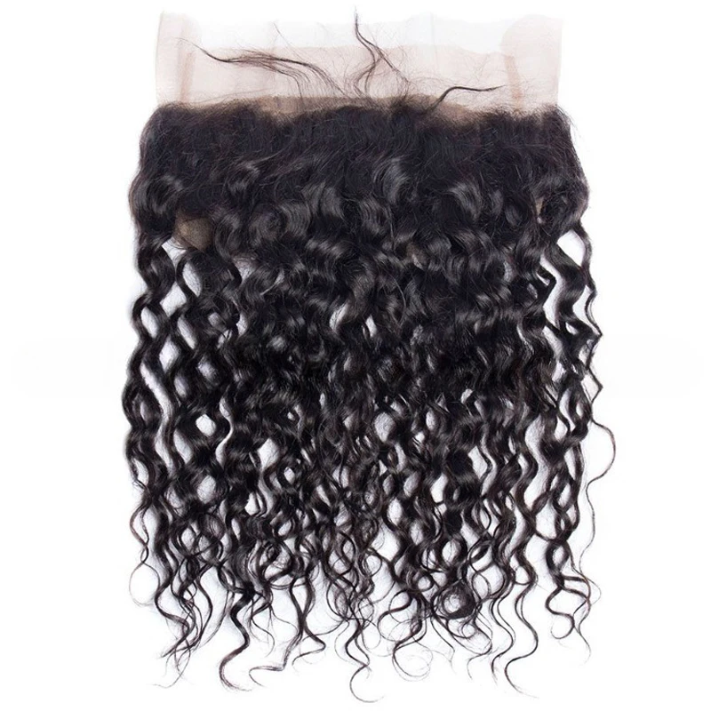 360 Lace Frontal Closure Water Wave Human Hair Brazilian Remy Hair Soft and Silky For Women Water Wave 360 Lace Closure